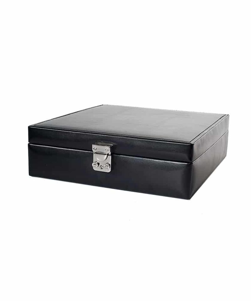 Klokkeskrin for 12 klokker Sort - 31790