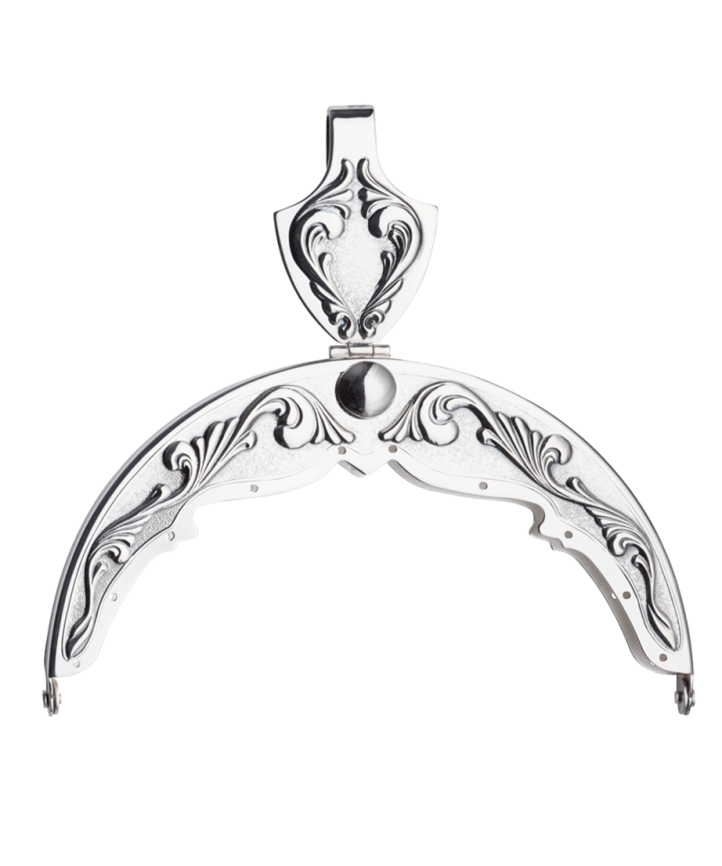 348100 Veskelås Plett Oksidert