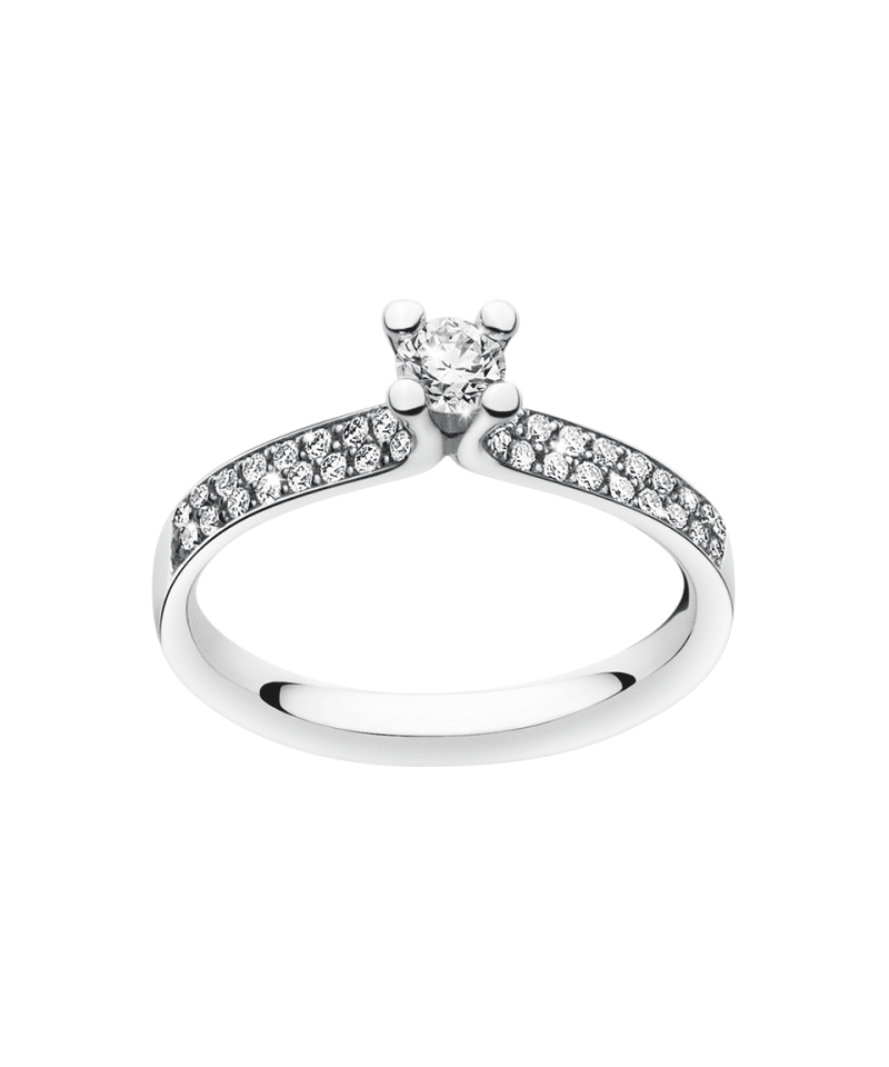 Magic - Platina Ring Pavè 0,33ct