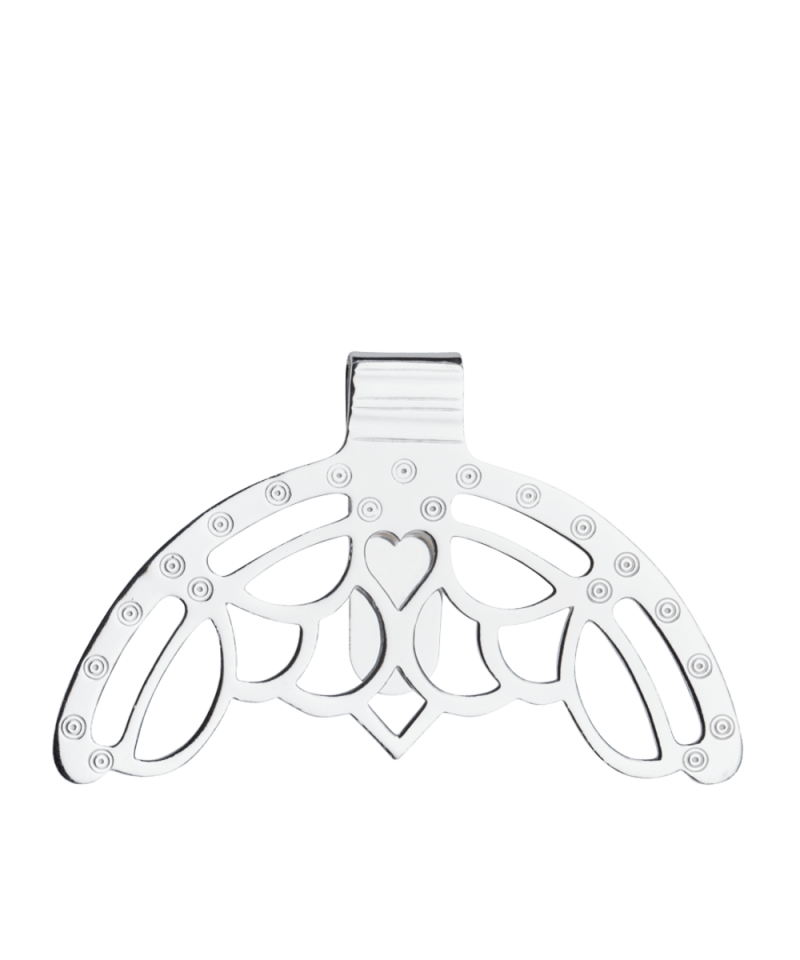 368400 - Veskekrok Sølv  Hvit