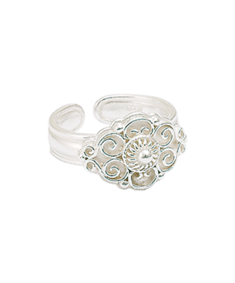 377400 - Ring Hvit med krus