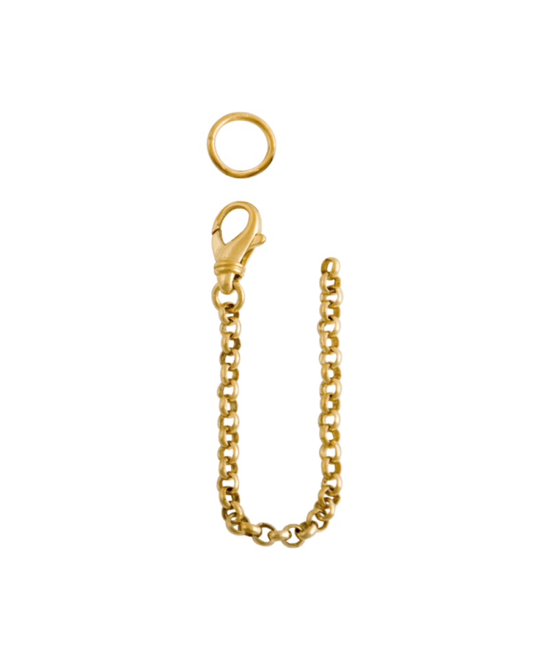 398600- sikringslenke til Veskelås Forgylt