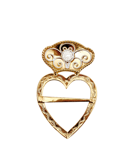 422606 - Sølje Forgylt med kruse