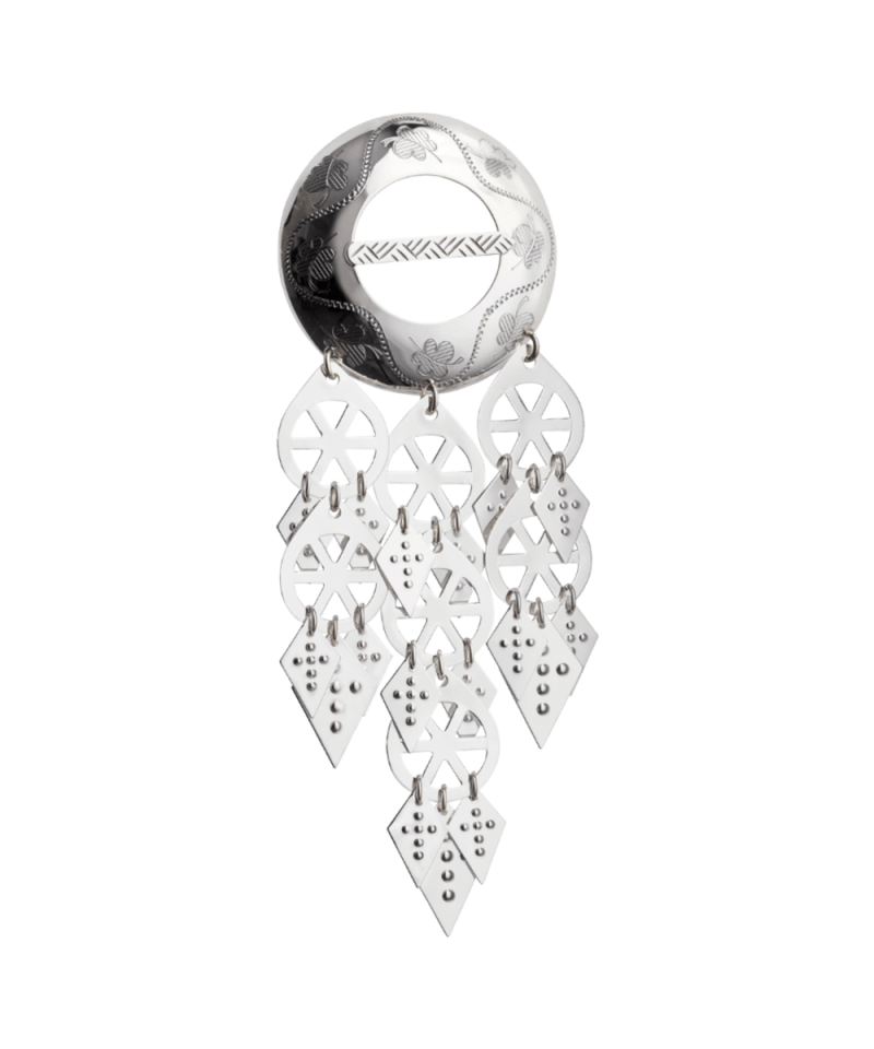 440006 Trøndersølje Stor Håndgravert