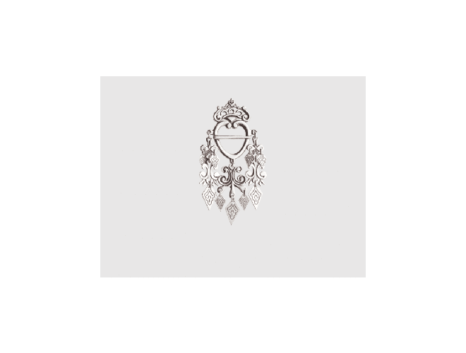 440013 Hjertesølje Oksidert