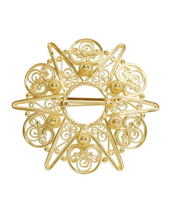 486606 - Sølje Forgylt med krus