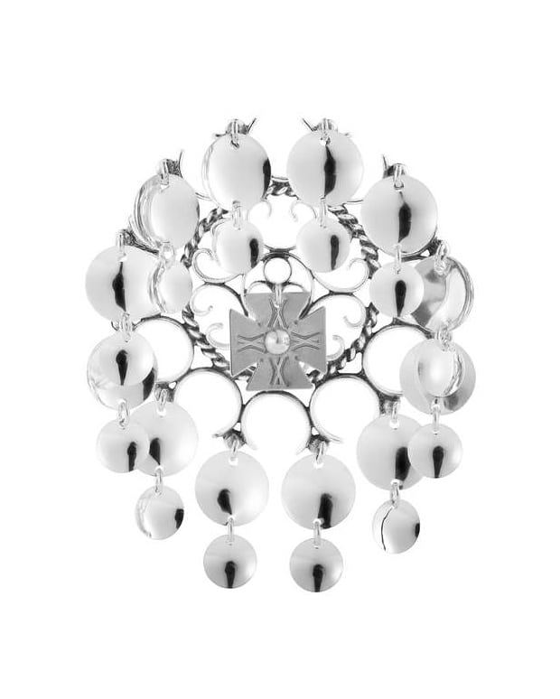 Berner Oksidert - Rogaland Sølje m/ekstra løv - 494-1