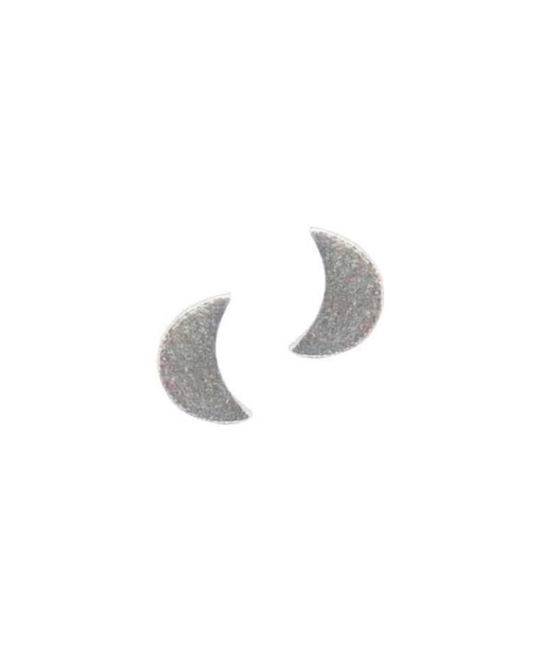 Moon - Ørepynt Rhodinert