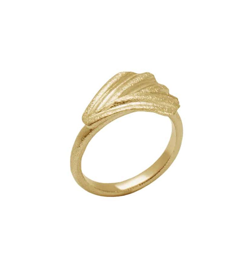 Faggio Ring small - goldplated