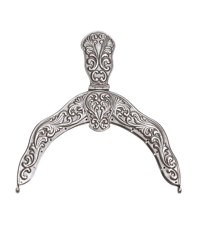 527100 Veskelås pressa Plett Oksidert