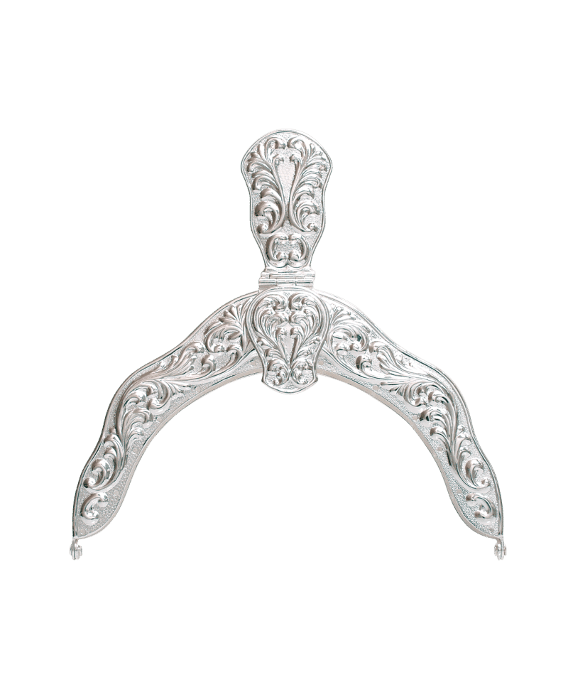 527400 Veskelås pressa Plett Hvit