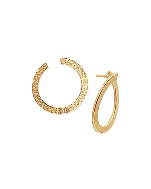 Creol with flat thread - goldplated