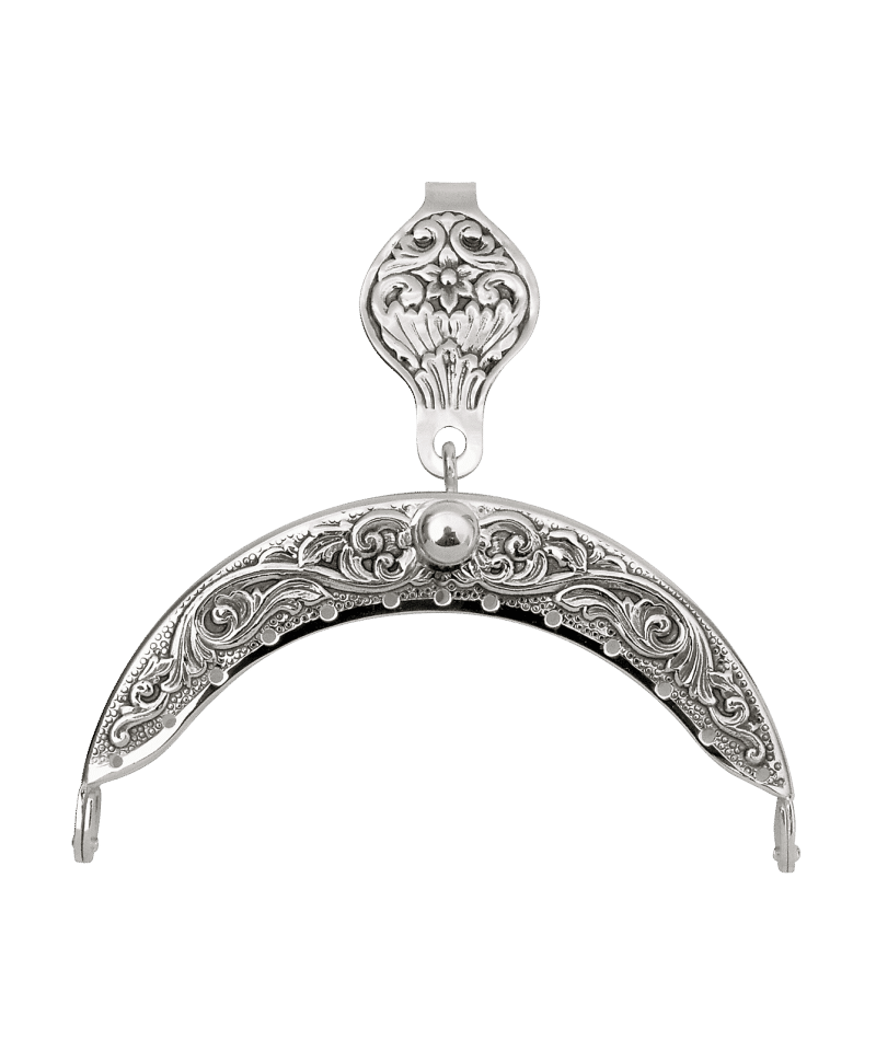 532102 Veskelås uten graveringsfelt Oksidert