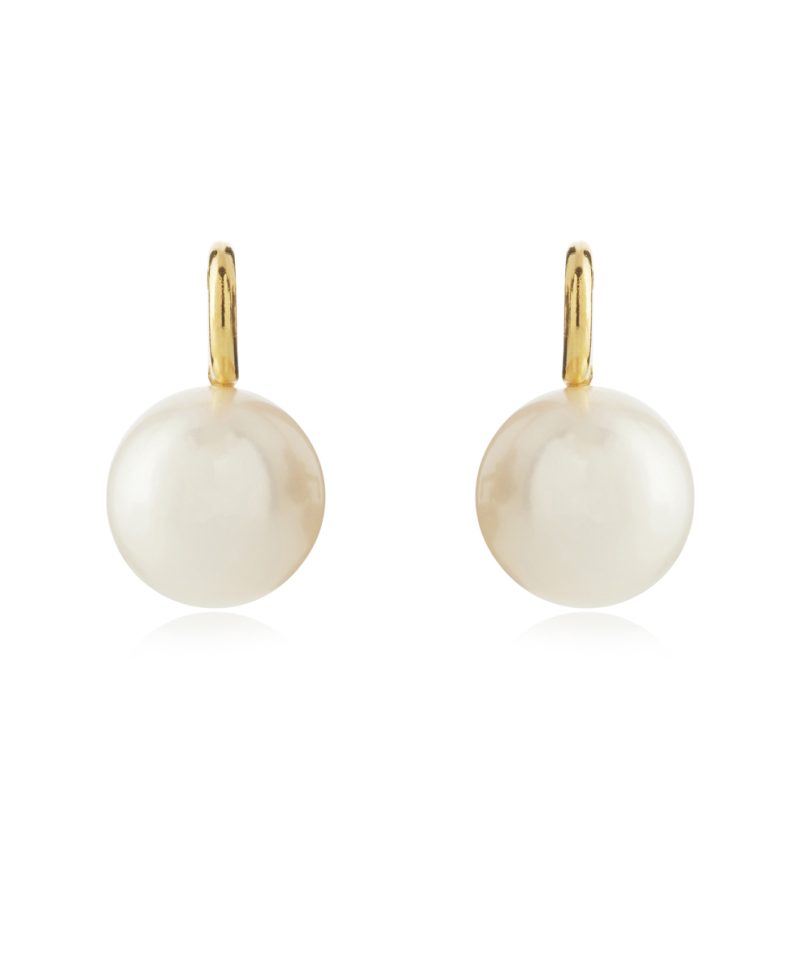 Vedheng Ørepynt -Ferskvannsperler 8-8.5mm