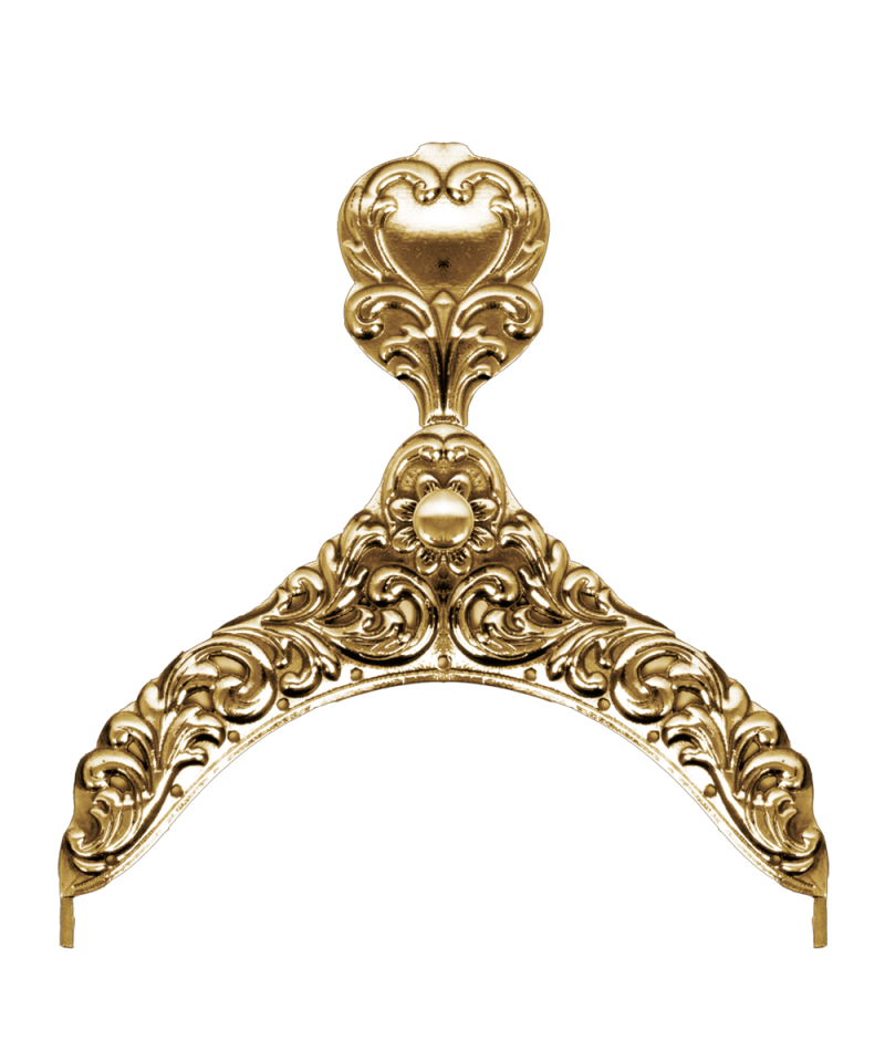 541700 Veskelås gml forgylt