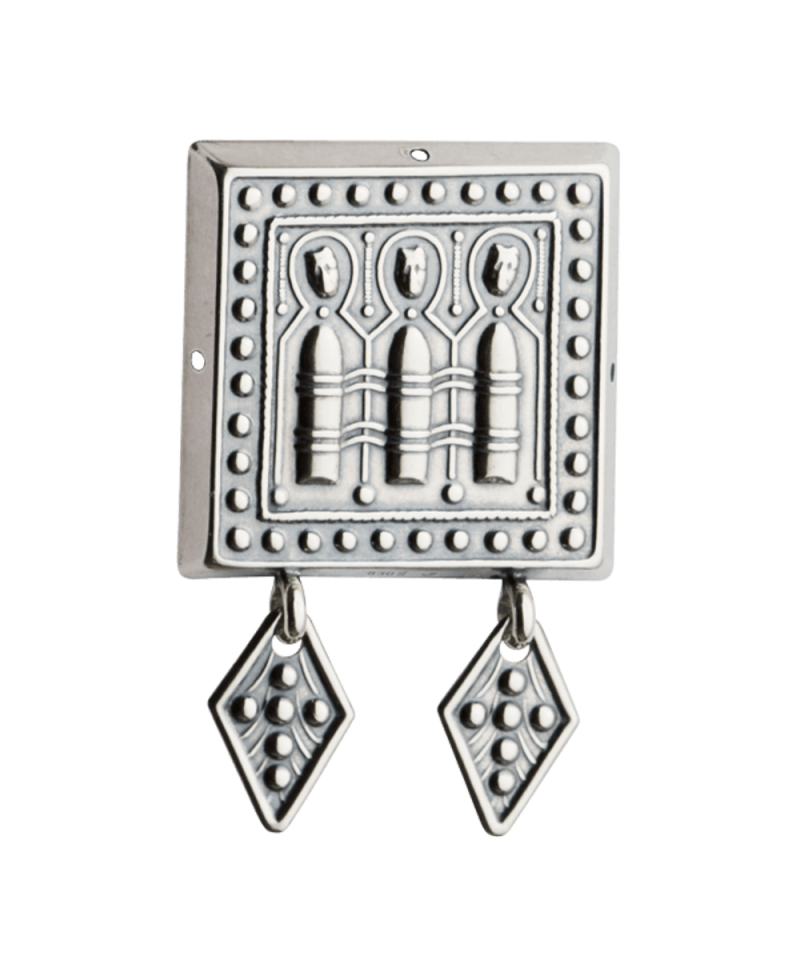 554027 - Beltestøl Liten m gml lauv Oksidert