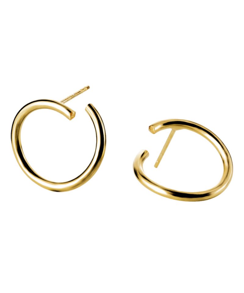 Ørepynt forgylt sølv