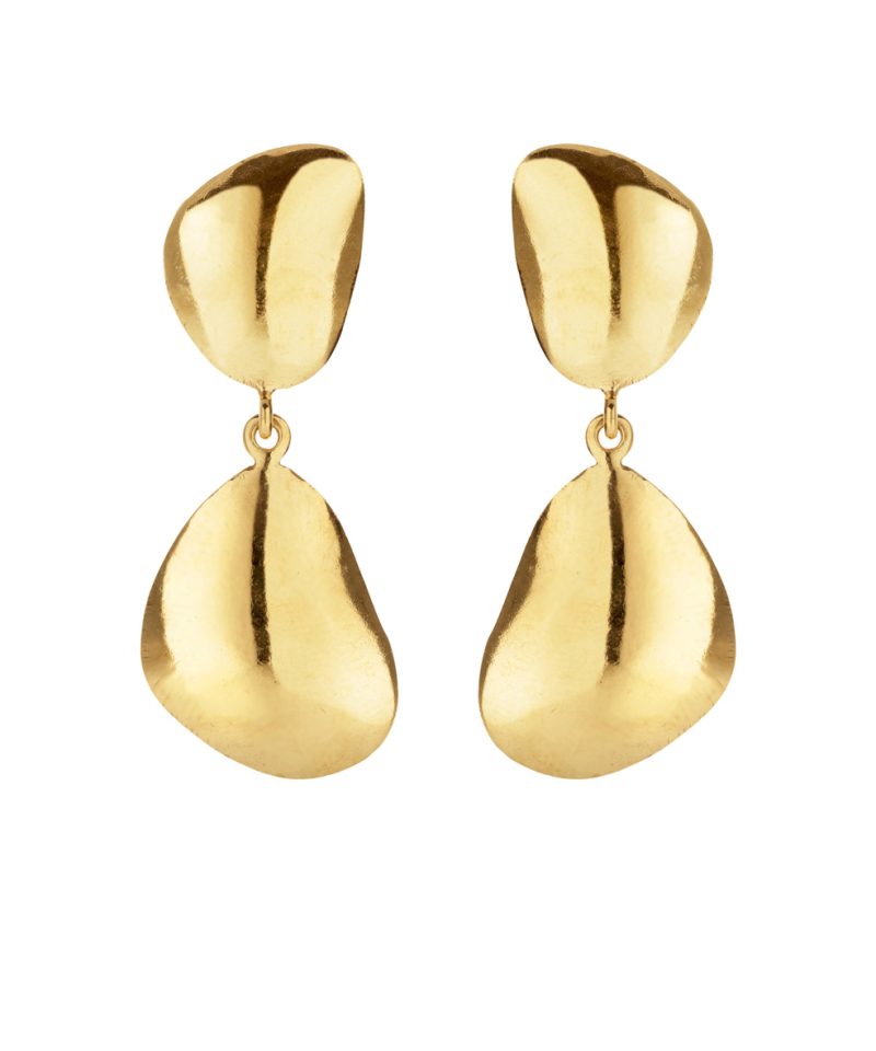 Øreringer m db hvælvet amorfe