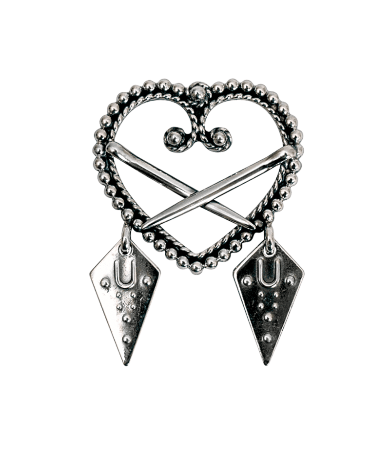 562020 - Beltestøl Oksidert med spirlauv