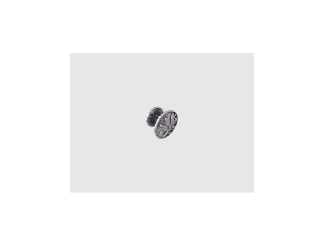 565220 - Halsknapp Oksidert