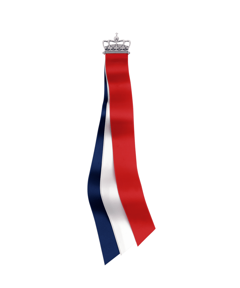 17. mai-sløyfe kongekrune, oksidert