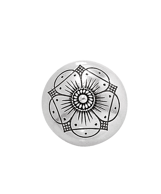 578100 - Knapp med botn Oksidert 24 mm