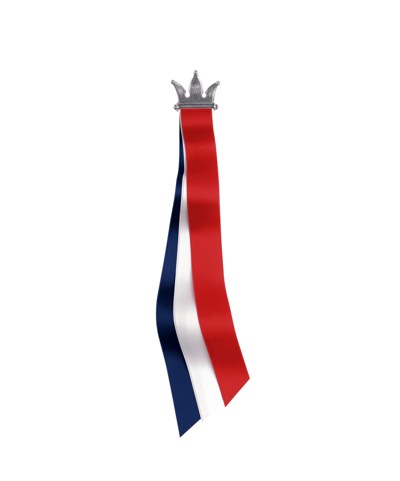 17.mai-sløyfe barn krune, oksidert