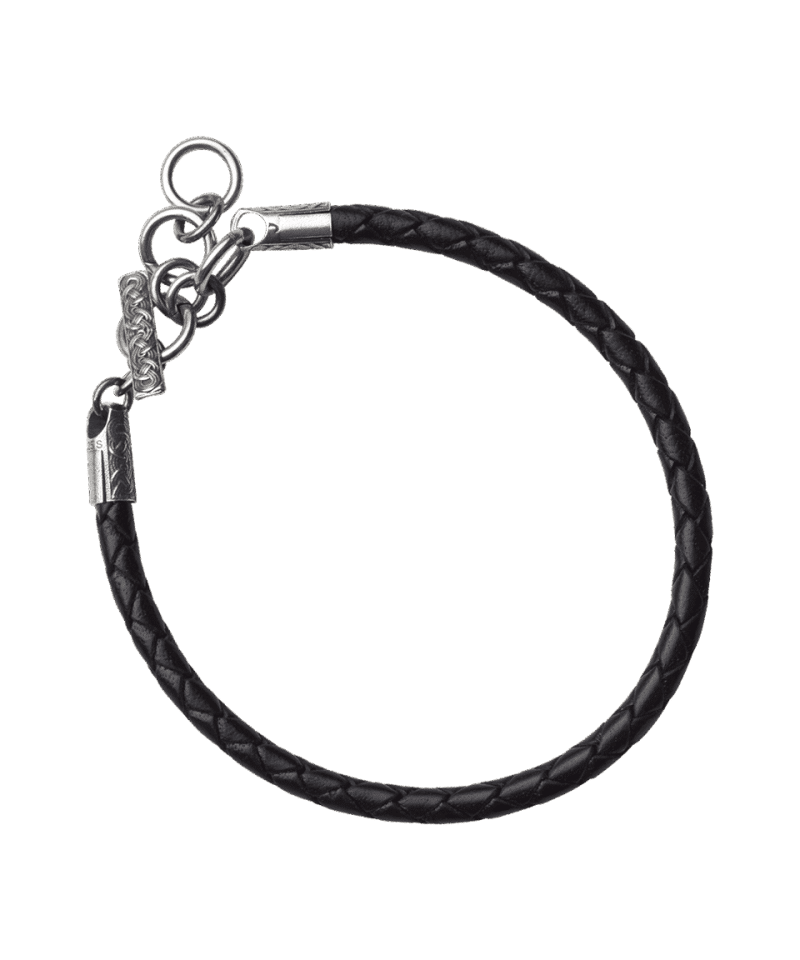 Skinnarmband 18/22 cm, 4mm