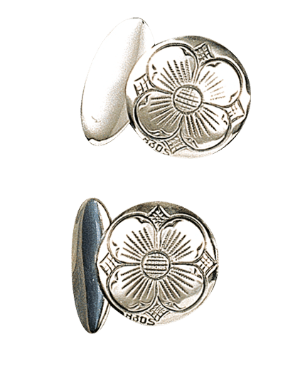 608100 - Mansjettknapper Oksidert