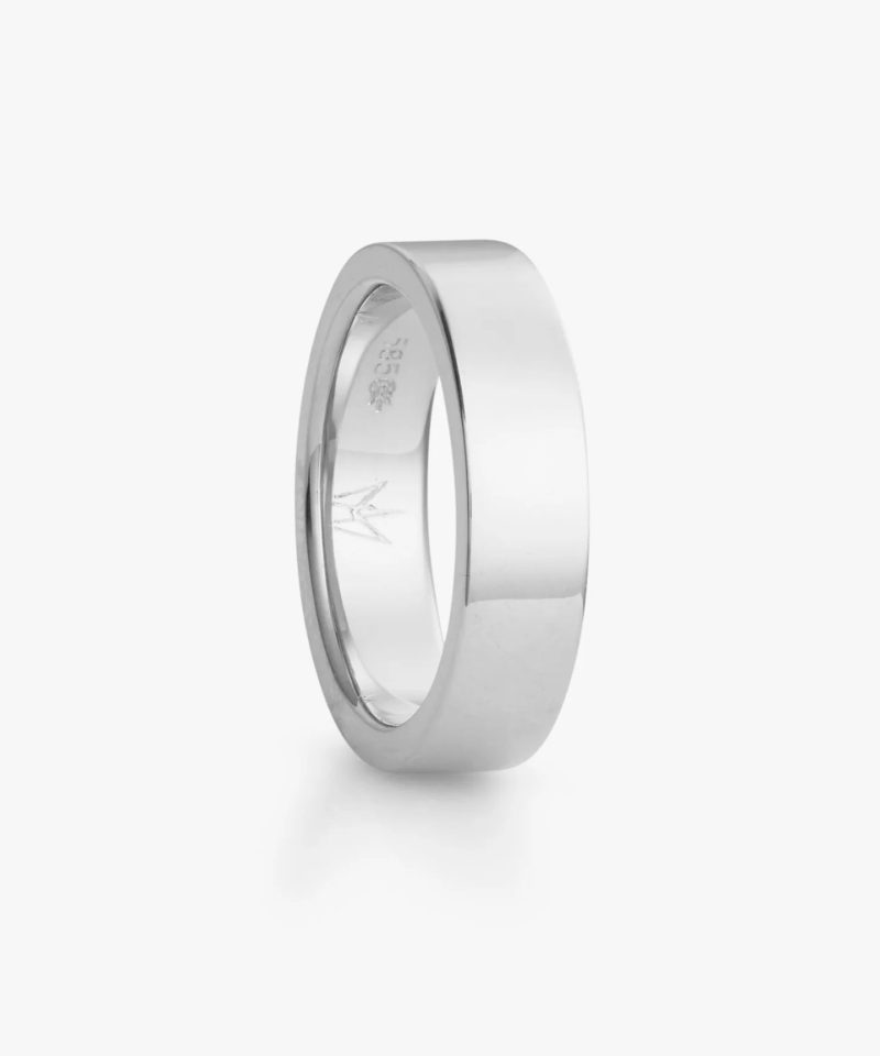 Måneskinn - Ring i hvitt gull Dame