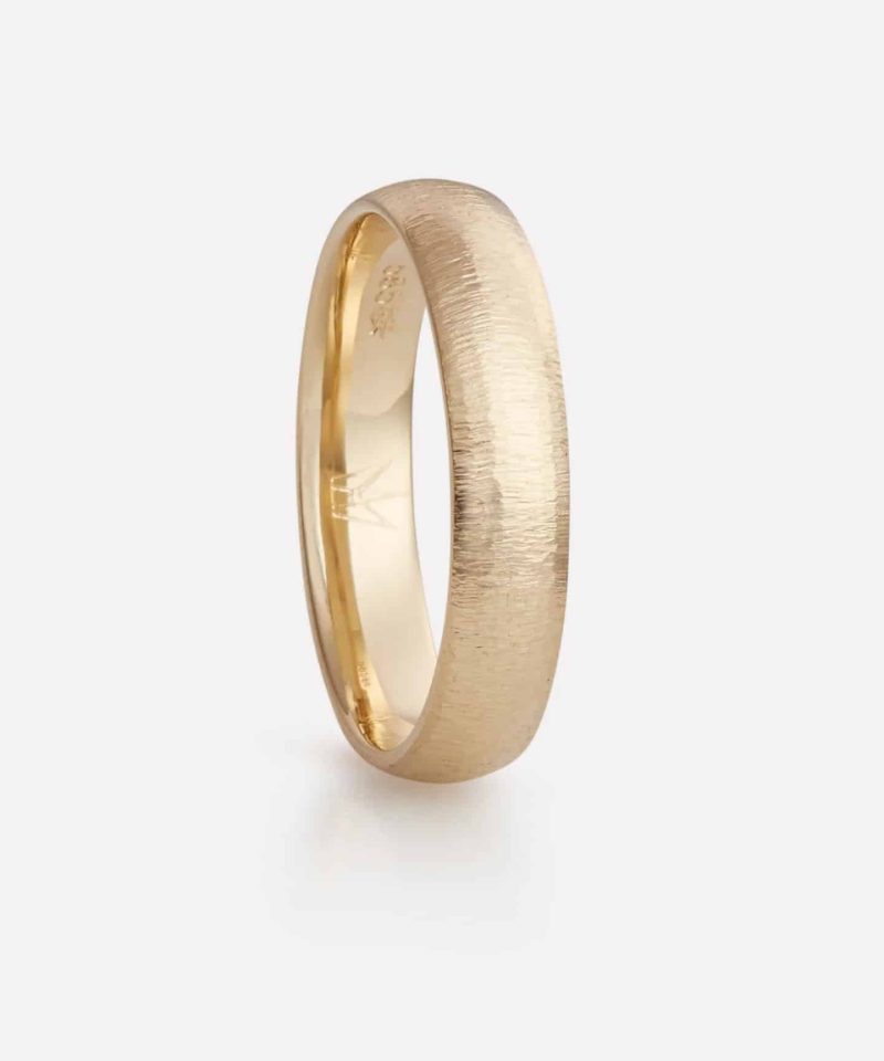 Silke - Ring i gult gult Herre