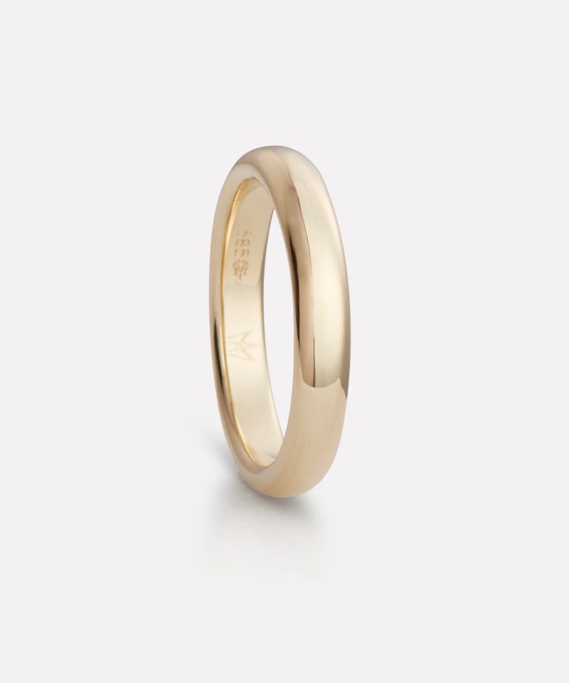 Balanse - Ring i gult gull Herre