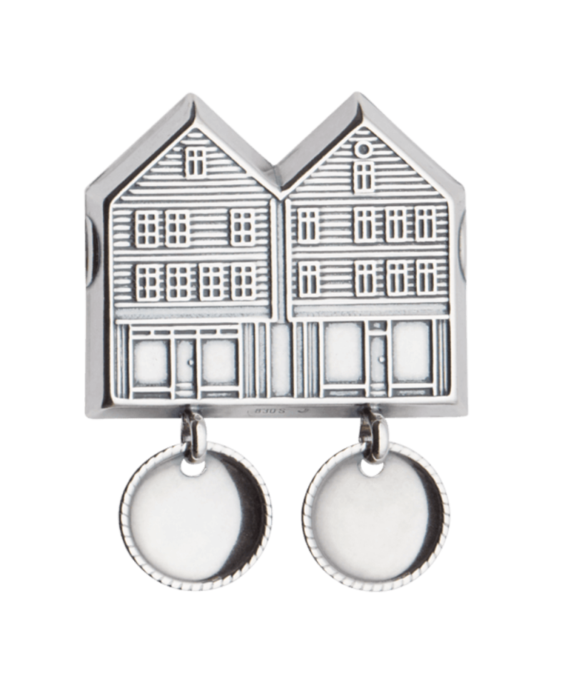 612101 - Beltestøl Bryggen Oksidert med Trådkantlauv