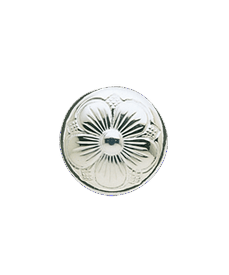 646400 - Knapp Hvit 15 mm