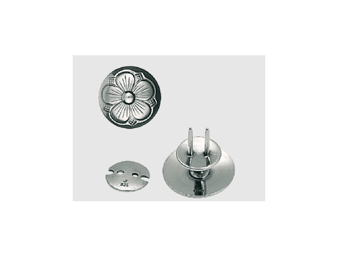 647131 - Knapp til kniv Oksidert 17 mm