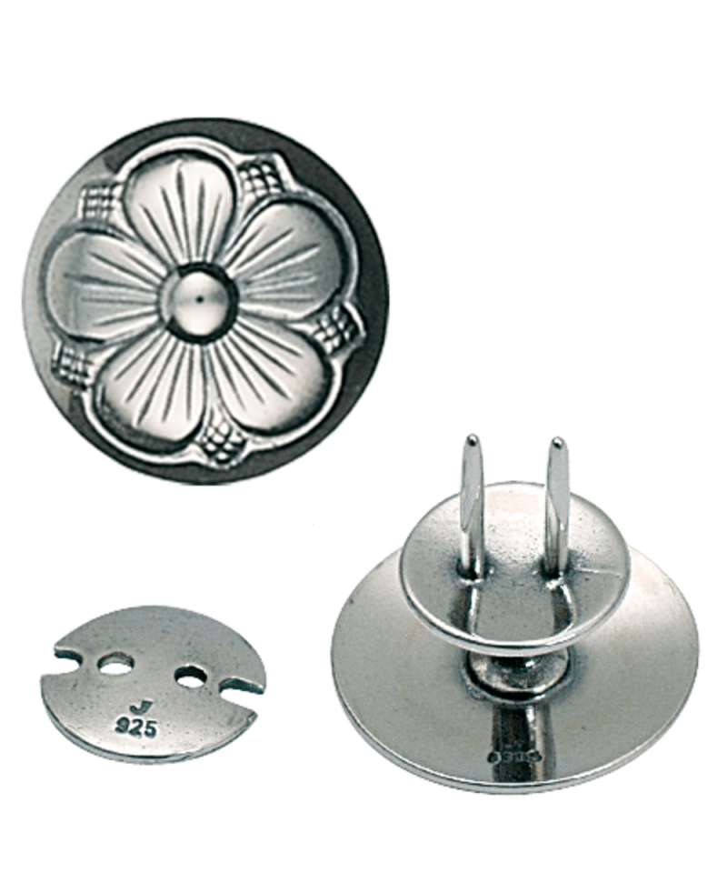 647131 - Knapp til kniv Oksidert 17 mm