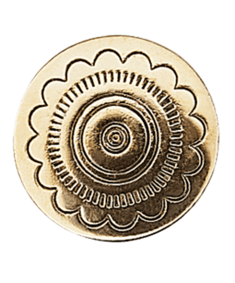 648800 - Knapp Messing 20 mm