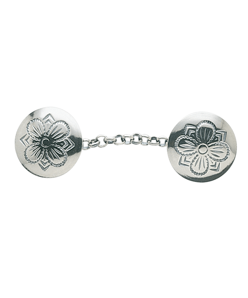 658100-spelmannsknapp med kjede Oksidert