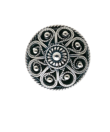 662100 - Knapp Oksidert 17 mm