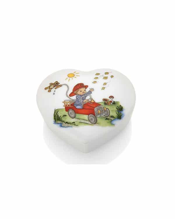 EIK Barn- Porselenskrin Hjertevenn Gutt