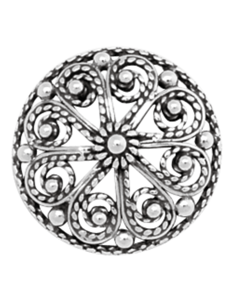 671100 - Knapp Oksidert 19 mm