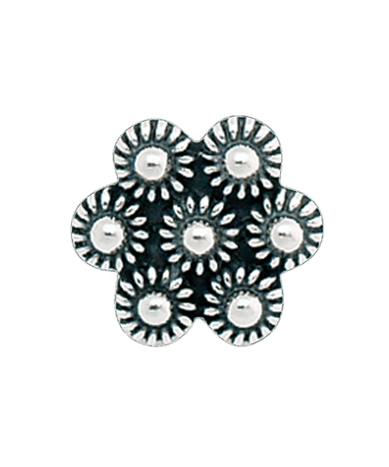 673100 - Knapp Oksidert 15 mm