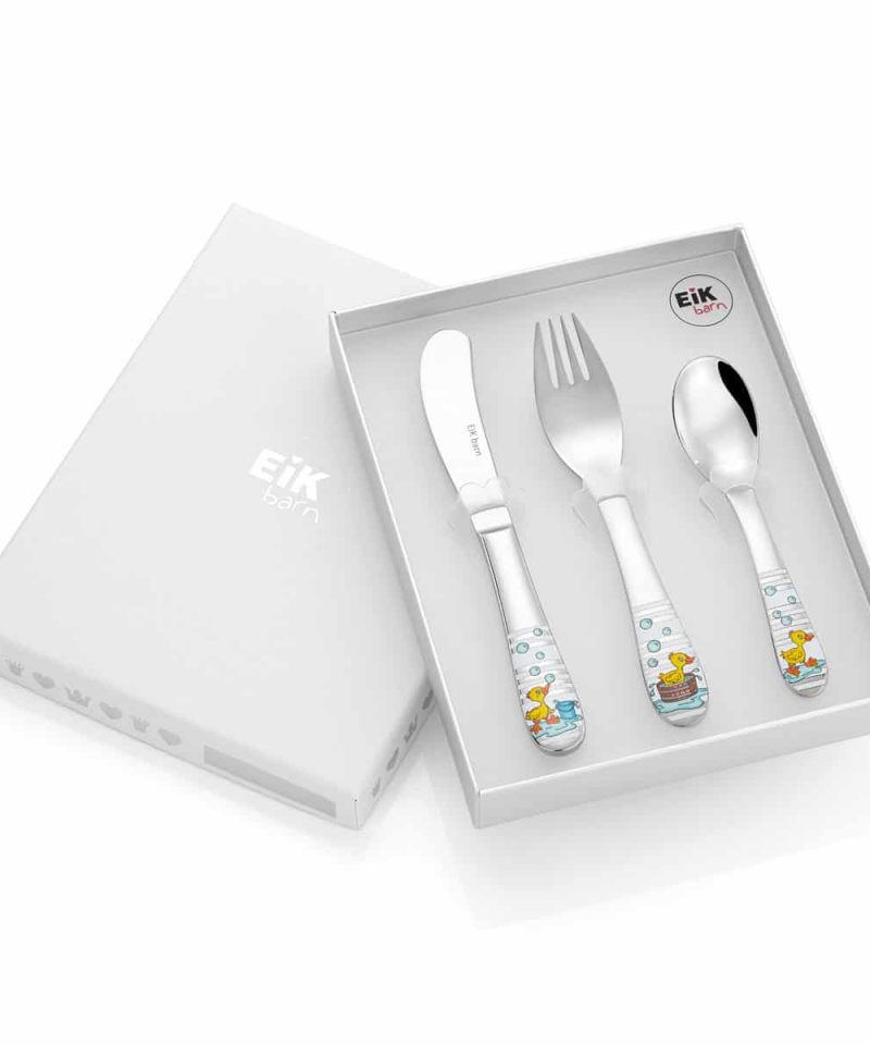 Gakki Stålbestikk, 3 deler