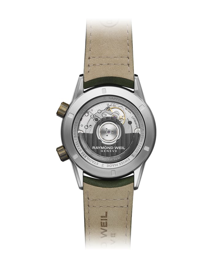 Alternative view of Freelancer GMT Worldtimer Green Leather Watch 41mm - 2765-SBC-52001