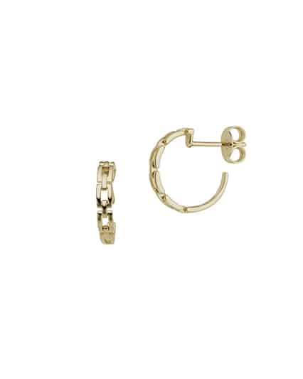 Ørepynt i gult gull