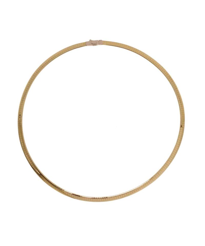 Omega collie 2-i-1 Gult og hvittgull 585