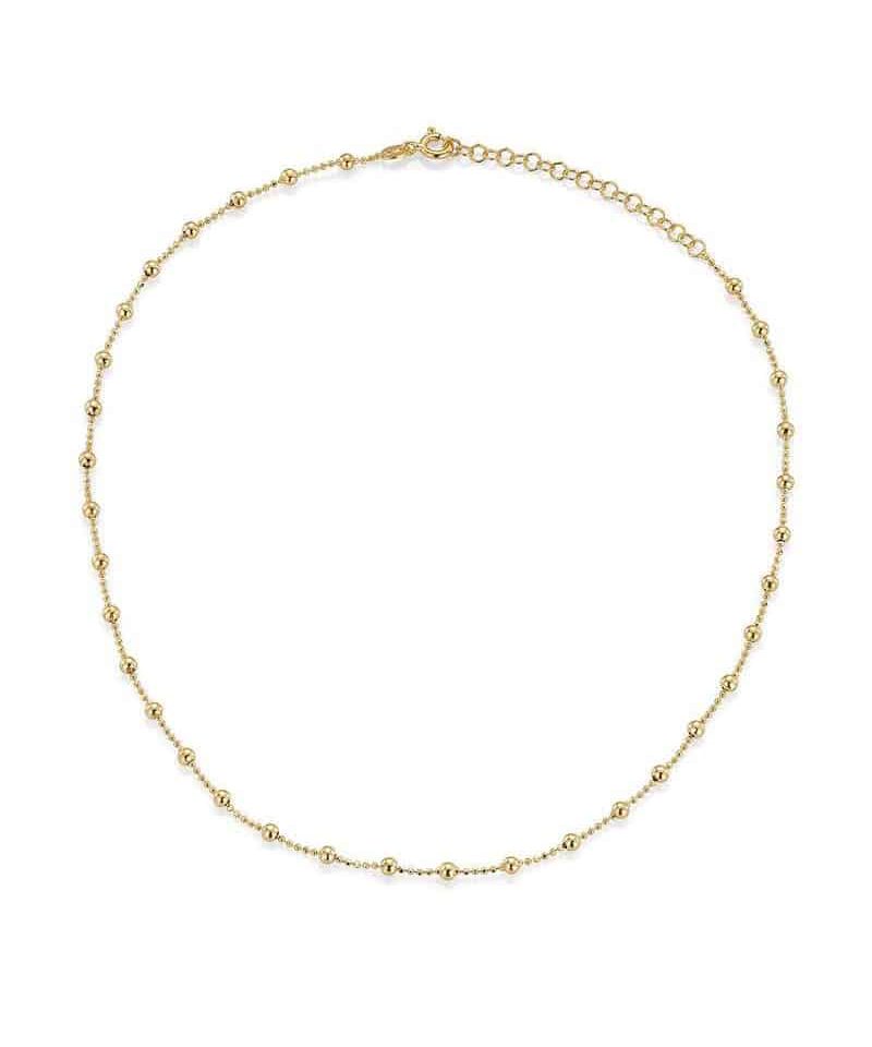 Alva forgylt kjede 60cm