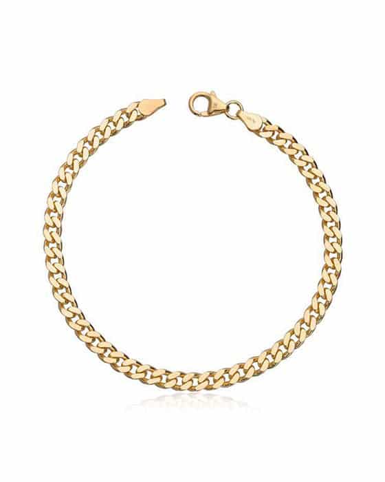 Armbånd panser forgylt