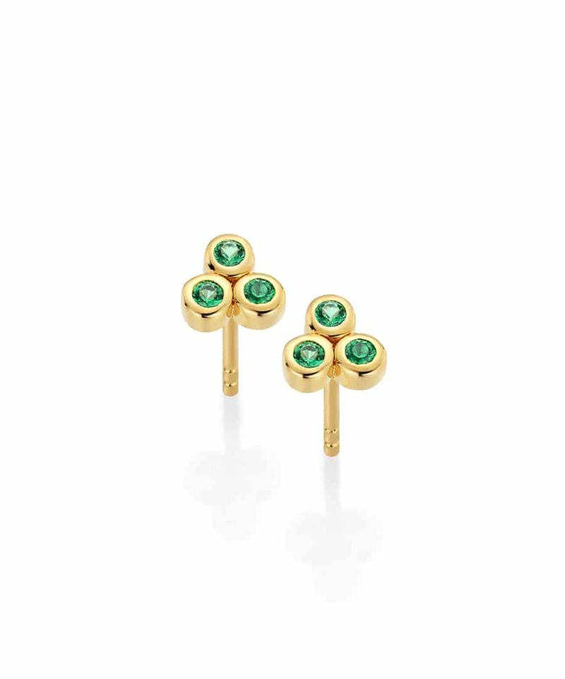 Nora Mørk Ørepynt i sølv med zirkonia