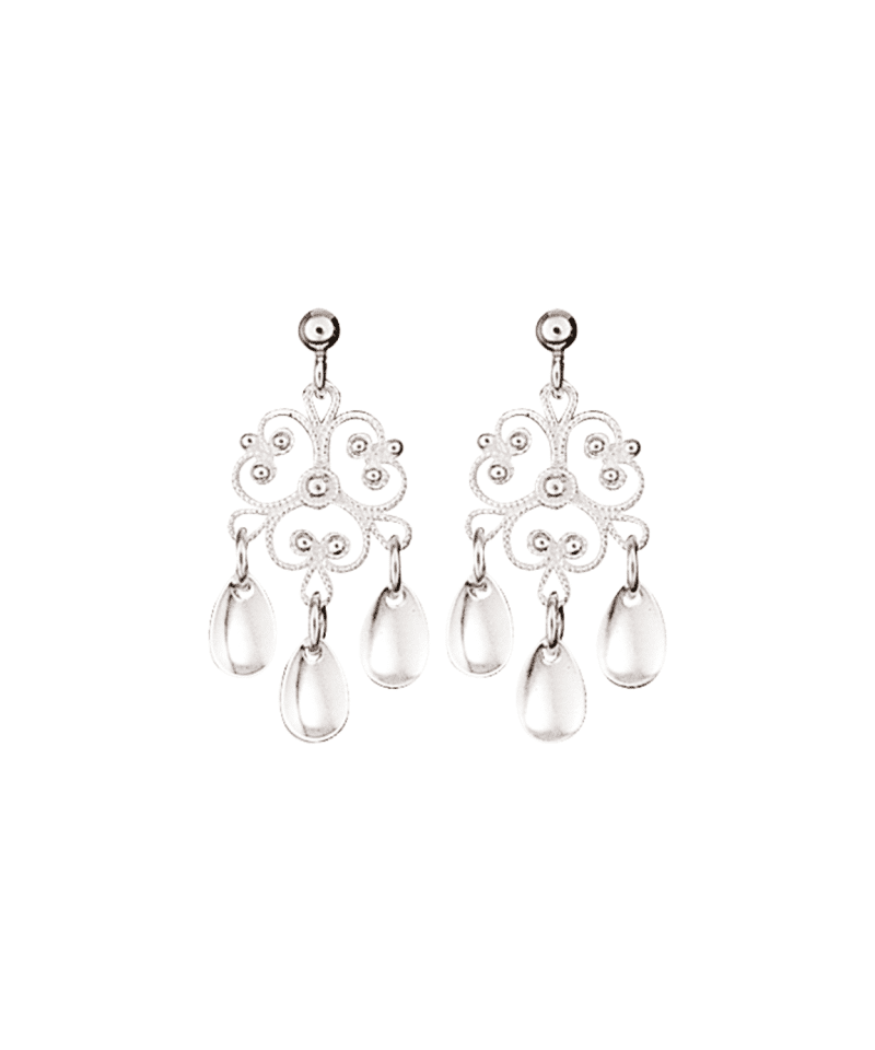 721411 - Ørepynt Hvit